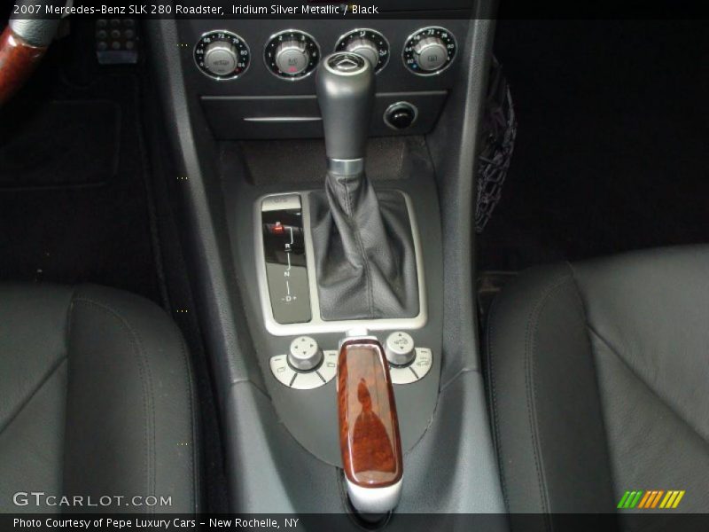 Iridium Silver Metallic / Black 2007 Mercedes-Benz SLK 280 Roadster