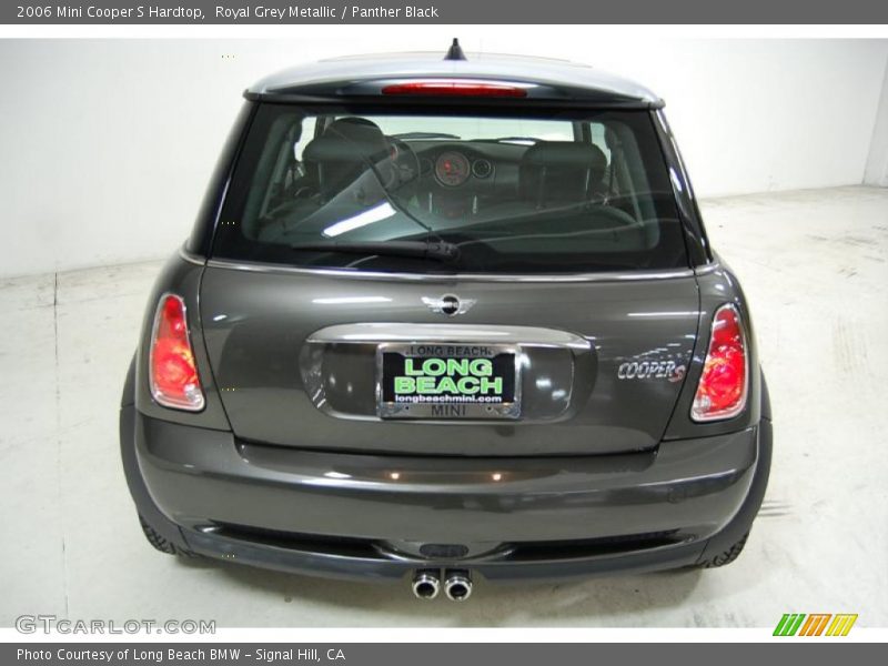 Royal Grey Metallic / Panther Black 2006 Mini Cooper S Hardtop
