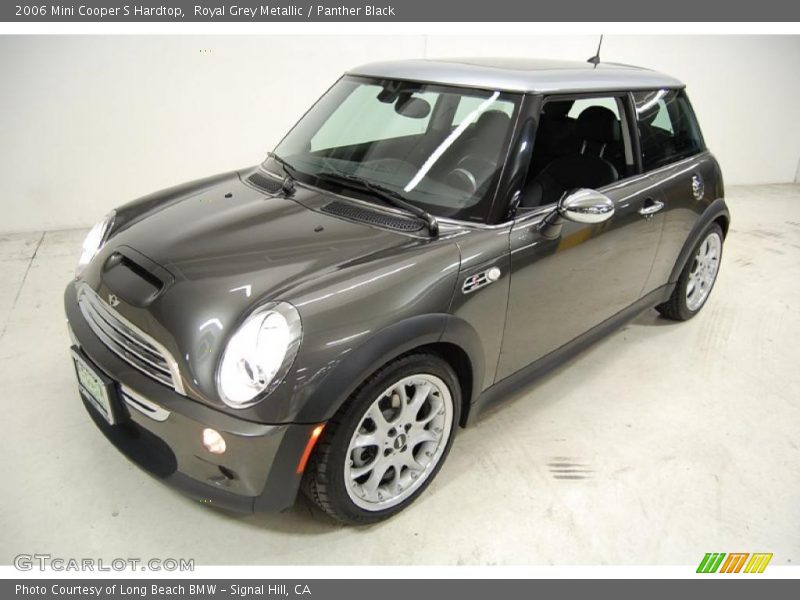 Royal Grey Metallic / Panther Black 2006 Mini Cooper S Hardtop