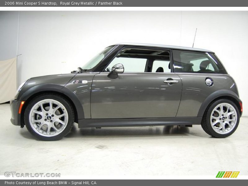 Royal Grey Metallic / Panther Black 2006 Mini Cooper S Hardtop