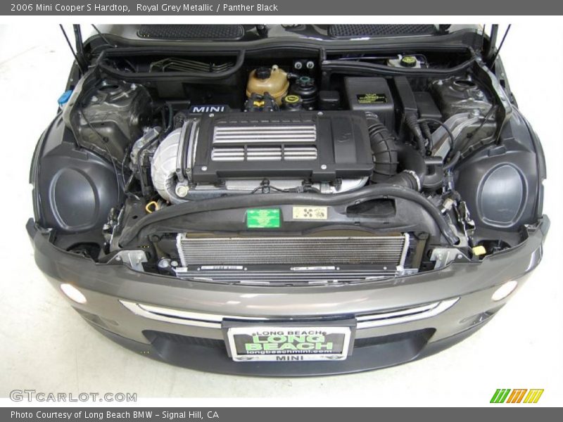 Royal Grey Metallic / Panther Black 2006 Mini Cooper S Hardtop