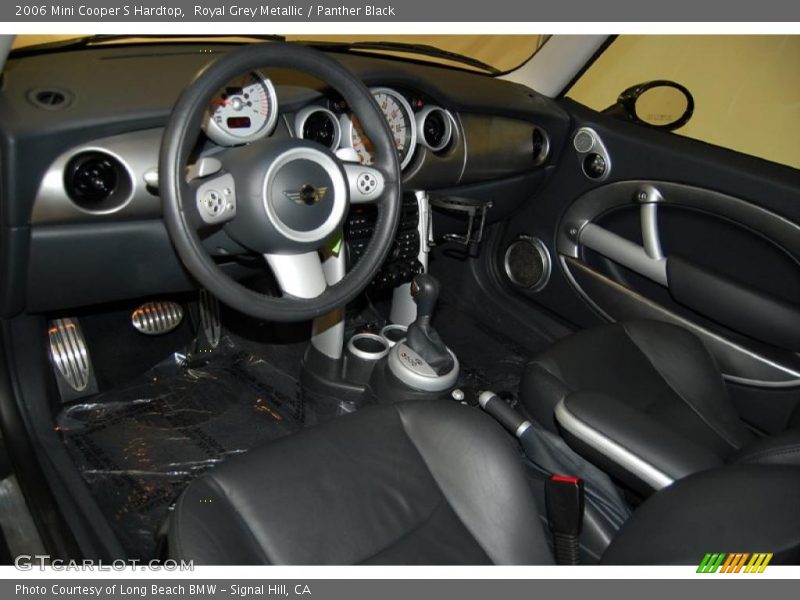 Royal Grey Metallic / Panther Black 2006 Mini Cooper S Hardtop