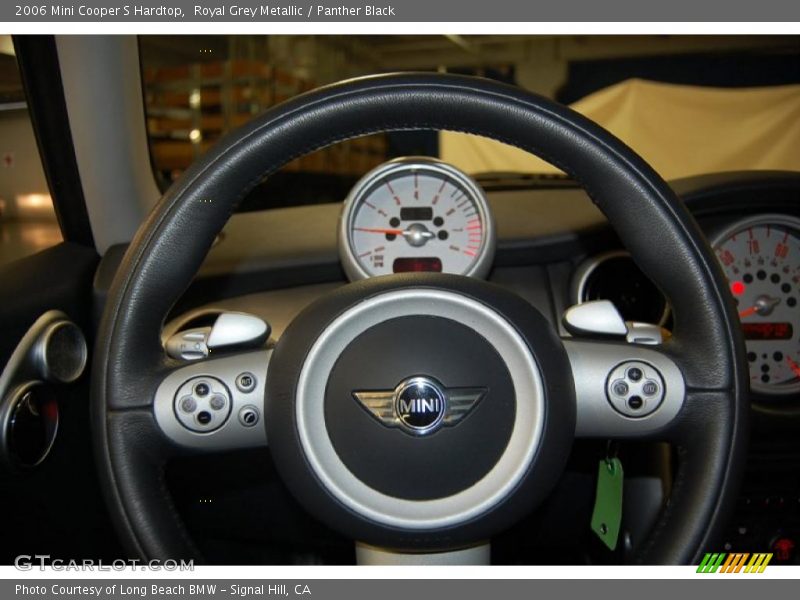 Royal Grey Metallic / Panther Black 2006 Mini Cooper S Hardtop