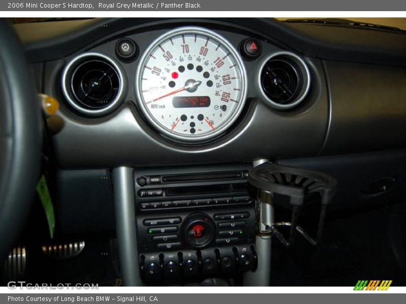 Royal Grey Metallic / Panther Black 2006 Mini Cooper S Hardtop