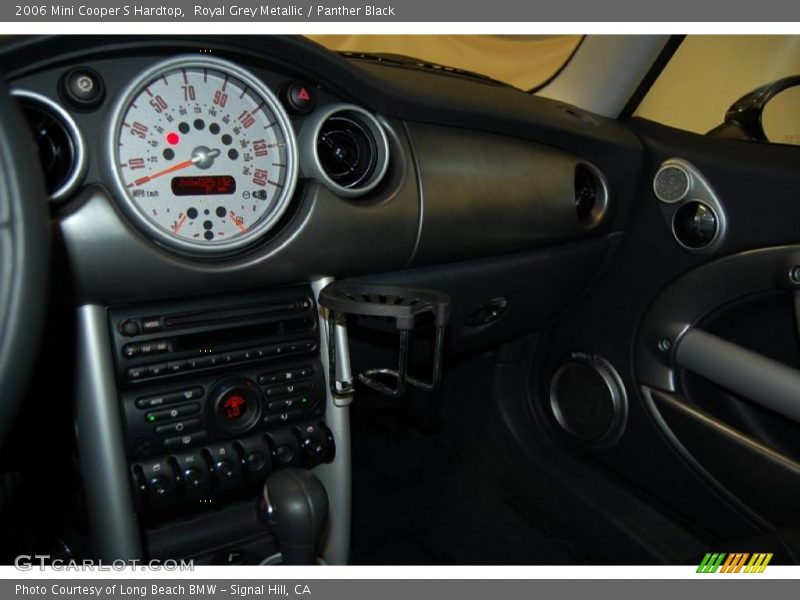 Royal Grey Metallic / Panther Black 2006 Mini Cooper S Hardtop