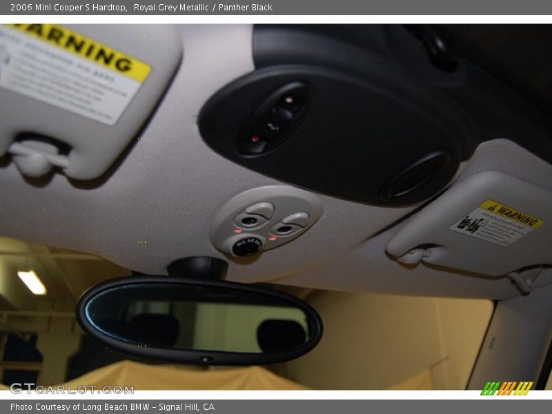 Royal Grey Metallic / Panther Black 2006 Mini Cooper S Hardtop