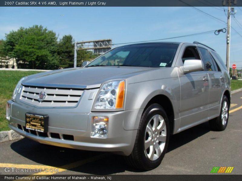 Light Platinum / Light Gray 2007 Cadillac SRX 4 V6 AWD
