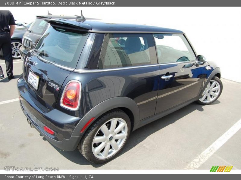 Astro Black Metallic / Grey/Black 2008 Mini Cooper S Hardtop