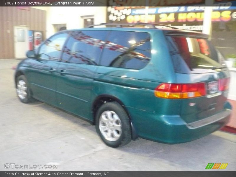 Evergreen Pearl / Ivory 2002 Honda Odyssey EX-L