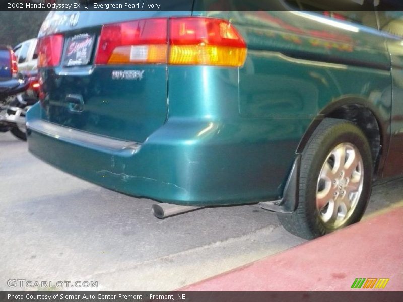 Evergreen Pearl / Ivory 2002 Honda Odyssey EX-L