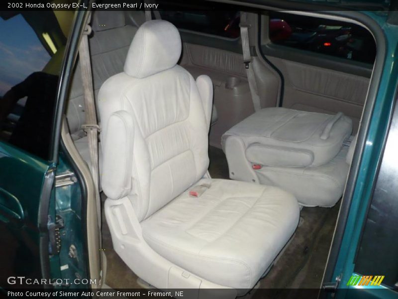 Evergreen Pearl / Ivory 2002 Honda Odyssey EX-L