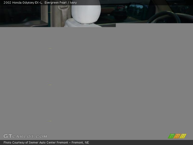 Evergreen Pearl / Ivory 2002 Honda Odyssey EX-L