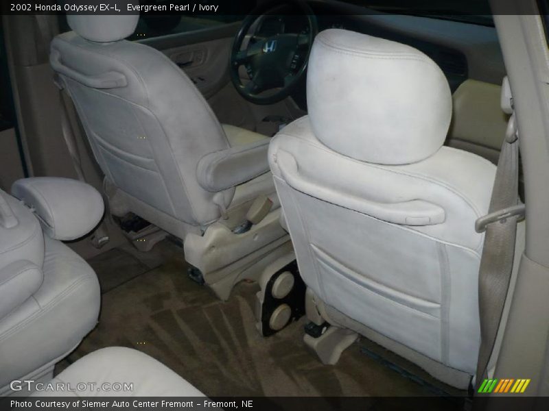 Evergreen Pearl / Ivory 2002 Honda Odyssey EX-L