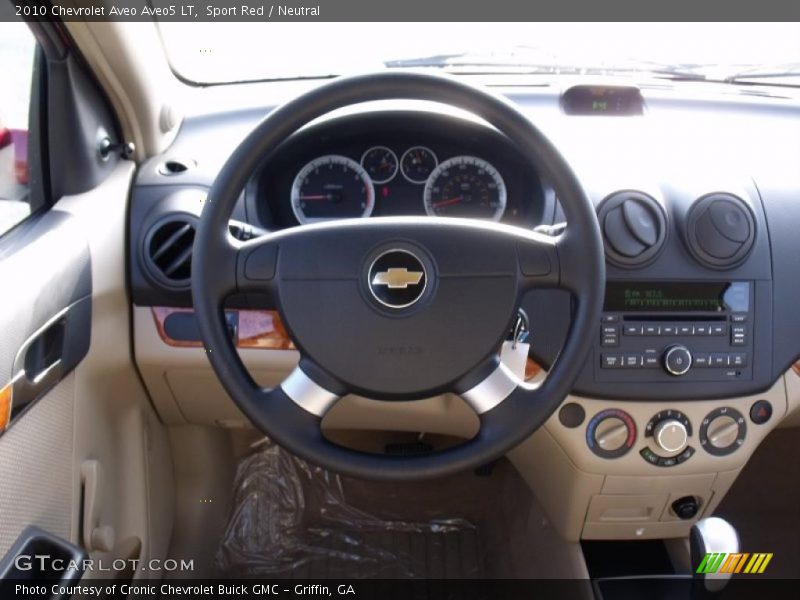 Sport Red / Neutral 2010 Chevrolet Aveo Aveo5 LT
