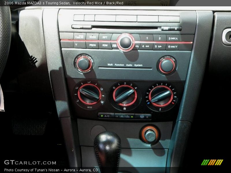 Velocity Red Mica / Black/Red 2006 Mazda MAZDA3 s Touring Sedan
