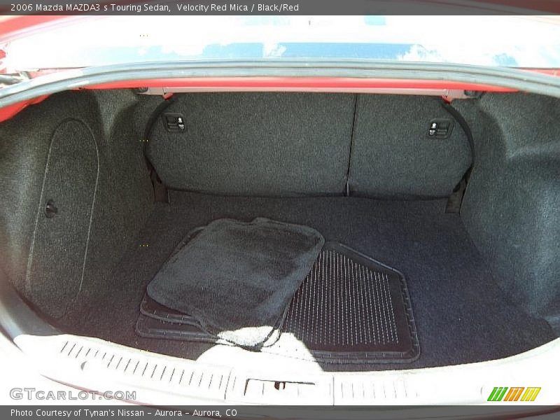 Velocity Red Mica / Black/Red 2006 Mazda MAZDA3 s Touring Sedan
