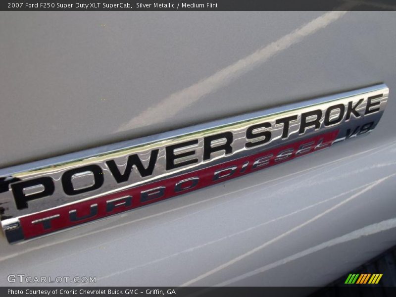 Silver Metallic / Medium Flint 2007 Ford F250 Super Duty XLT SuperCab