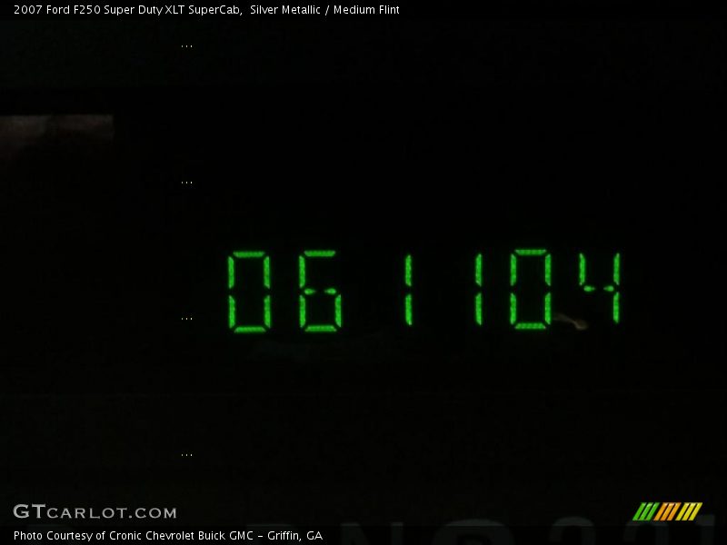 Silver Metallic / Medium Flint 2007 Ford F250 Super Duty XLT SuperCab