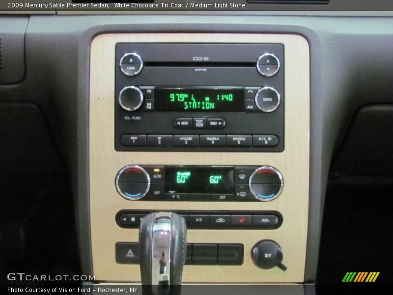 White Chocolate Tri Coat / Medium Light Stone 2009 Mercury Sable Premier Sedan