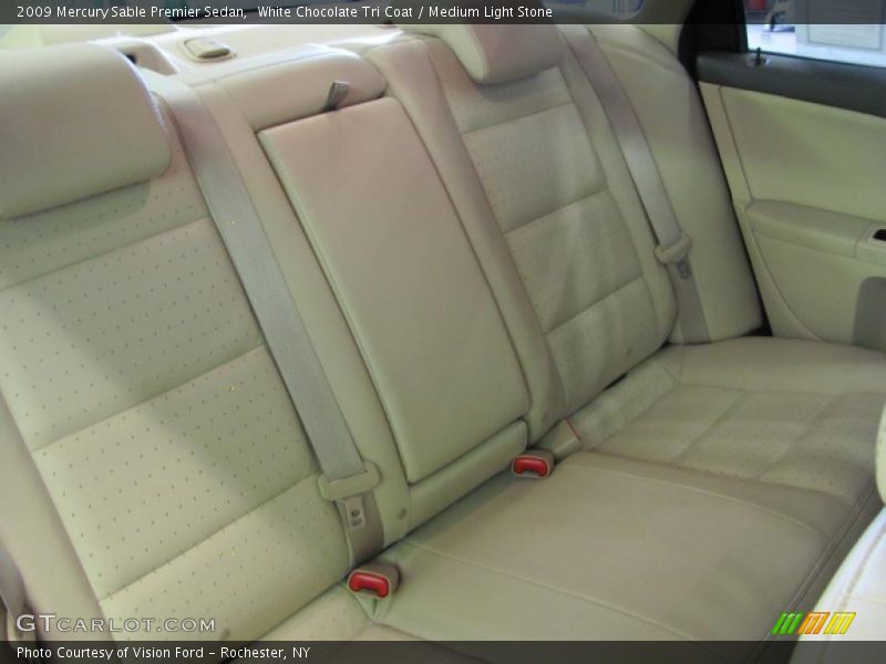 White Chocolate Tri Coat / Medium Light Stone 2009 Mercury Sable Premier Sedan