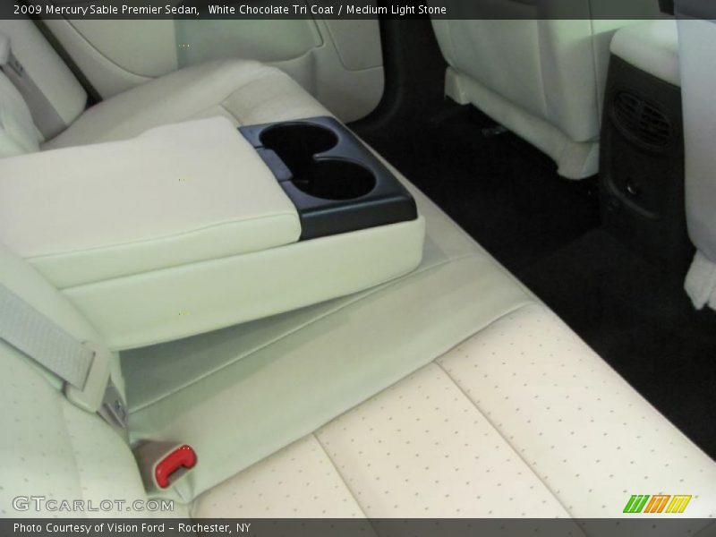 White Chocolate Tri Coat / Medium Light Stone 2009 Mercury Sable Premier Sedan