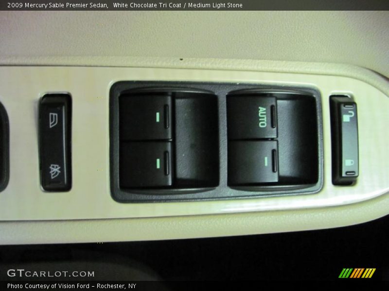 White Chocolate Tri Coat / Medium Light Stone 2009 Mercury Sable Premier Sedan