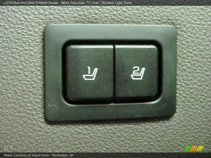 White Chocolate Tri Coat / Medium Light Stone 2009 Mercury Sable Premier Sedan