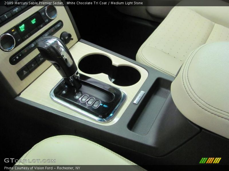 White Chocolate Tri Coat / Medium Light Stone 2009 Mercury Sable Premier Sedan