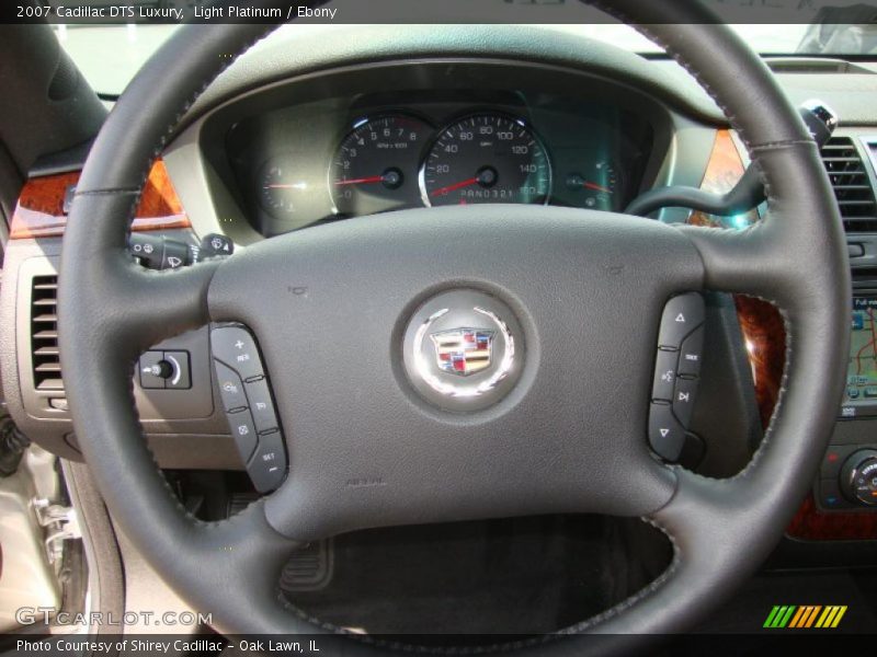 Light Platinum / Ebony 2007 Cadillac DTS Luxury