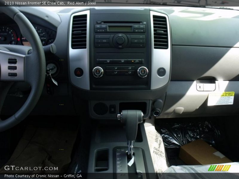 Red Alert / Steel 2010 Nissan Frontier SE Crew Cab