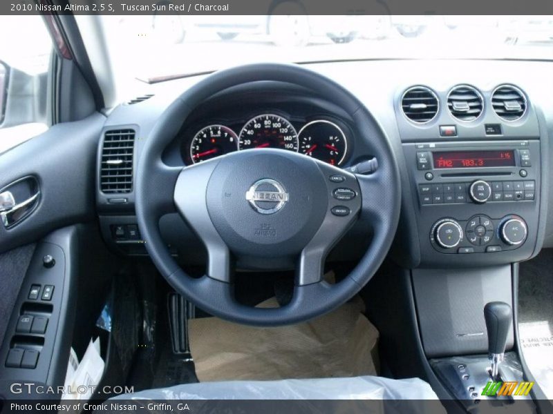Tuscan Sun Red / Charcoal 2010 Nissan Altima 2.5 S