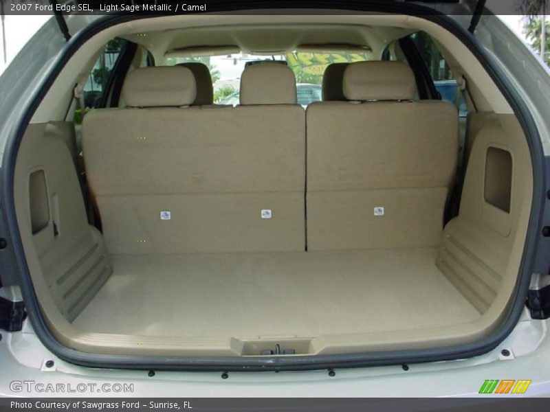 Light Sage Metallic / Camel 2007 Ford Edge SEL