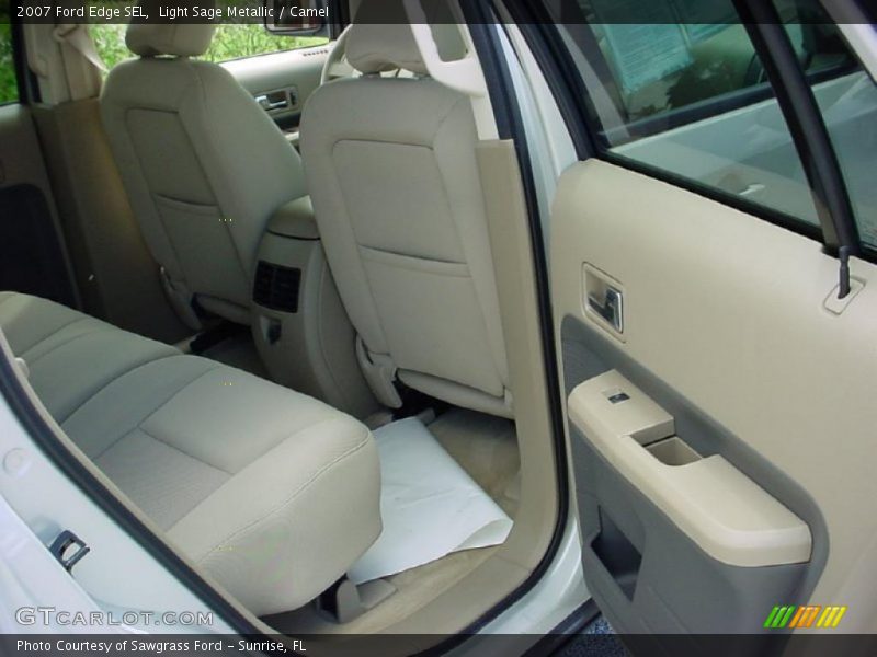 Light Sage Metallic / Camel 2007 Ford Edge SEL