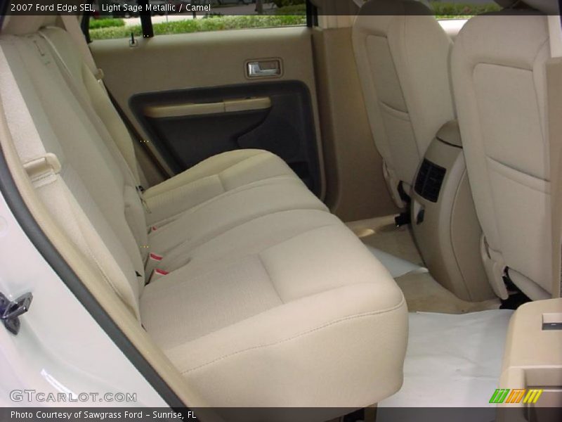 Light Sage Metallic / Camel 2007 Ford Edge SEL