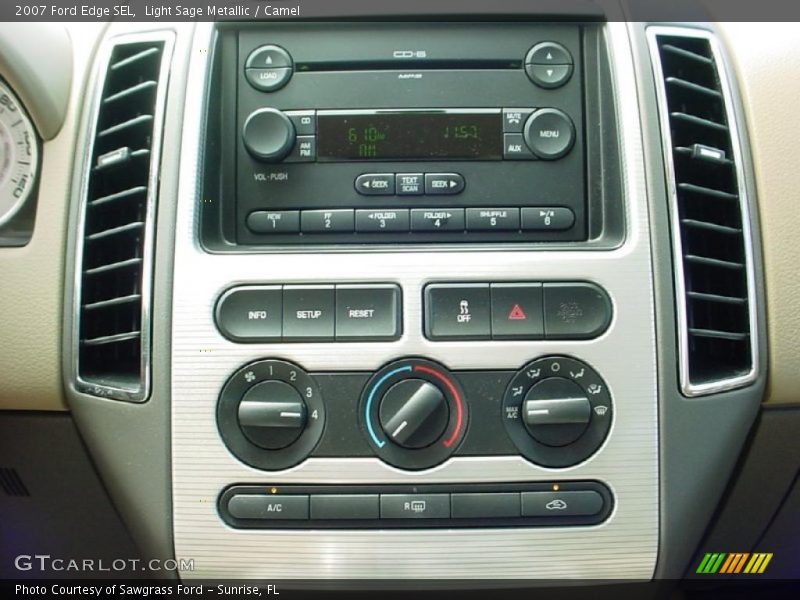 Light Sage Metallic / Camel 2007 Ford Edge SEL