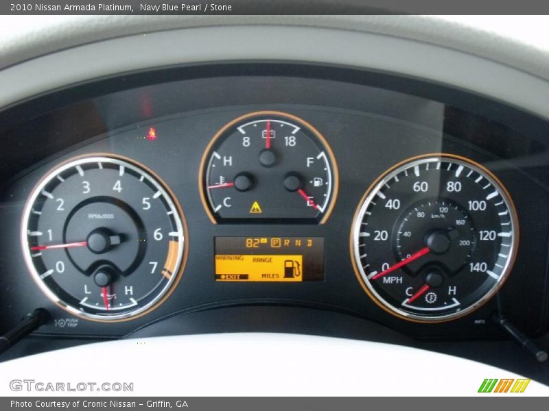Navy Blue Pearl / Stone 2010 Nissan Armada Platinum