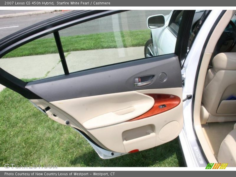 Starfire White Pearl / Cashmere 2007 Lexus GS 450h Hybrid