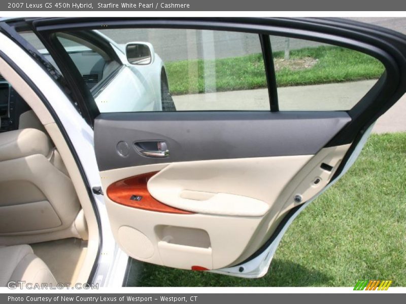 Starfire White Pearl / Cashmere 2007 Lexus GS 450h Hybrid