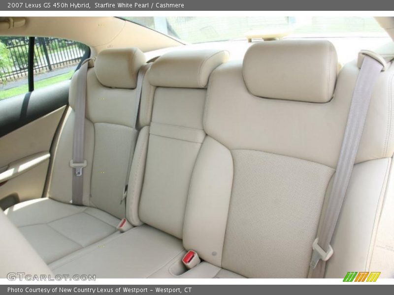 Starfire White Pearl / Cashmere 2007 Lexus GS 450h Hybrid