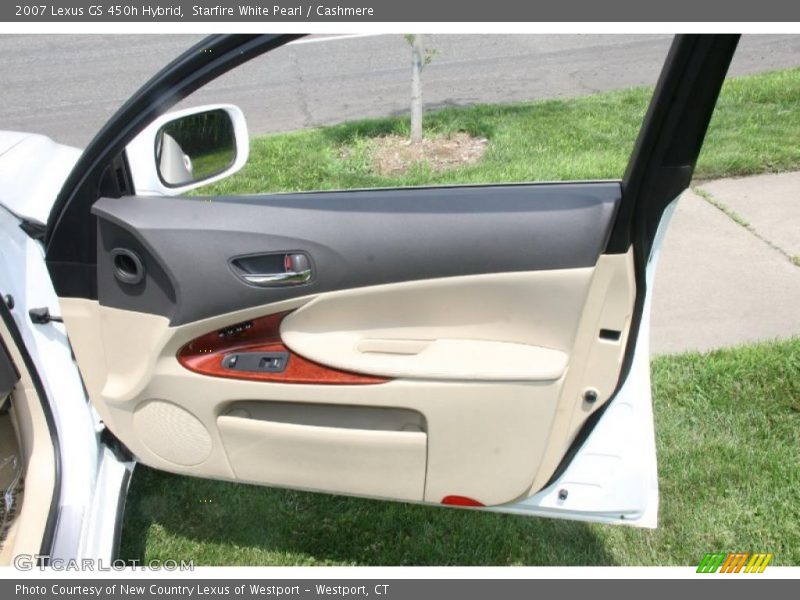 Starfire White Pearl / Cashmere 2007 Lexus GS 450h Hybrid