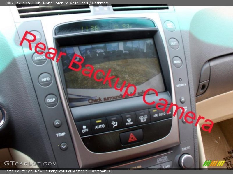 Starfire White Pearl / Cashmere 2007 Lexus GS 450h Hybrid
