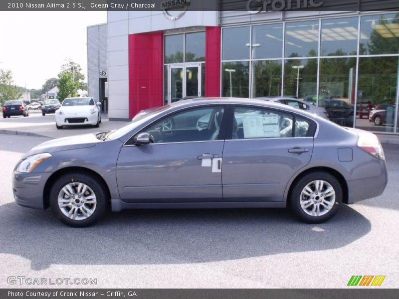 Ocean Gray / Charcoal 2010 Nissan Altima 2.5 SL