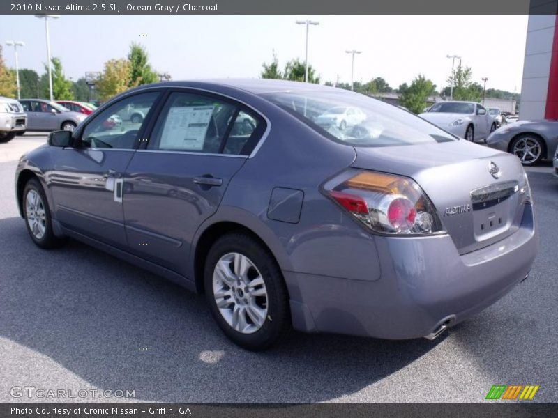 Ocean Gray / Charcoal 2010 Nissan Altima 2.5 SL