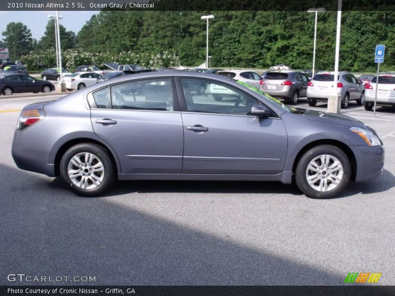 Ocean Gray / Charcoal 2010 Nissan Altima 2.5 SL