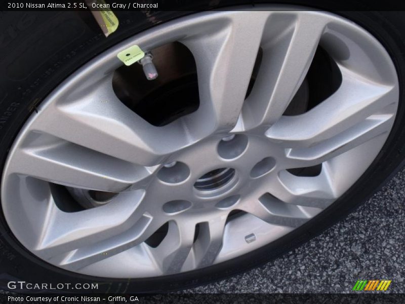 Ocean Gray / Charcoal 2010 Nissan Altima 2.5 SL