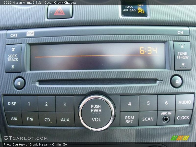 Ocean Gray / Charcoal 2010 Nissan Altima 2.5 SL