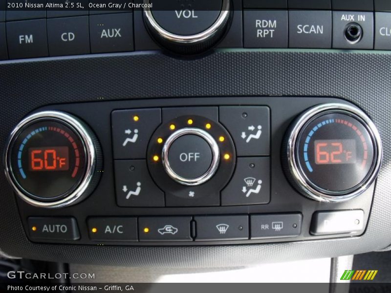 Ocean Gray / Charcoal 2010 Nissan Altima 2.5 SL