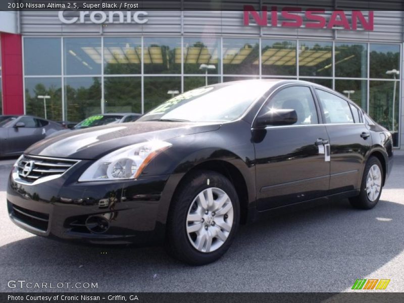 Super Black / Frost 2010 Nissan Altima 2.5