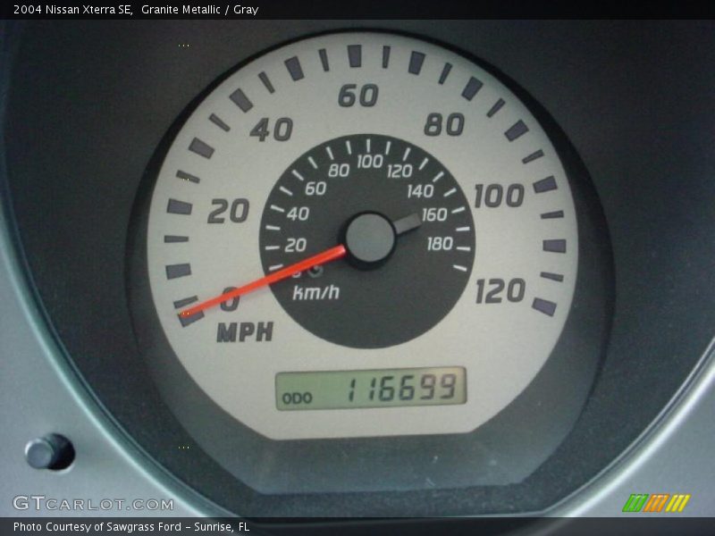 Granite Metallic / Gray 2004 Nissan Xterra SE