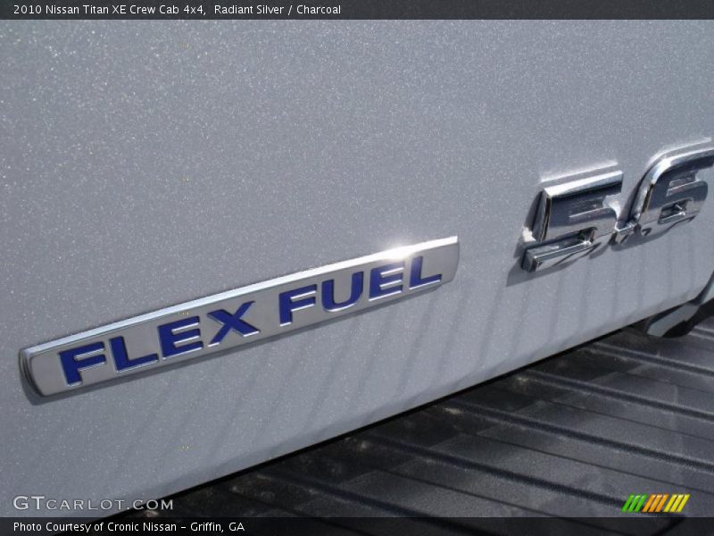 Radiant Silver / Charcoal 2010 Nissan Titan XE Crew Cab 4x4